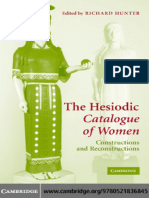 Richard Hunter-The Hesiodic Catalogue of Women - Constructions and Reconstructions-Cambridge University Press (2005)