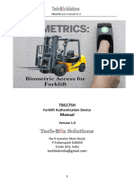 Forklift Biometric Manual 