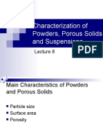 MATE 280 Characterization of Powders and Porous Materials