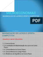 Maximizacao Do Lucro Na Concorrencia Perfeita Cmo Monopolio12 PDF