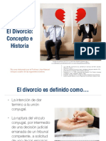 El Divorcio - Concepto e Historia PDF