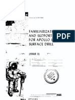 Familiarization and Support Manual For Apollo Lunar Surface Drill ALSD