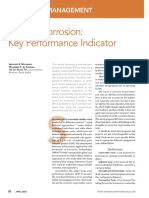 Cost of Corrosion: Key Performance Indicator