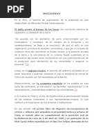 Antecedentes Del Derecho Registral