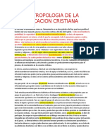 Antropologia de La Vocacion Cristiana Notas