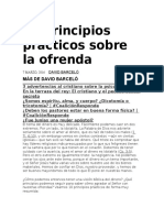 10 Principios Prácticos Sobre La Ofrenda