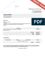 Invoice #14704: Rdpwindows - RDP Services