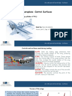 Aeroplane: Control Surfaces: Related To 021 02 03 (According Syllabus of FCL)