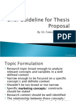 Guideline - Research Proposal