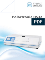 S-H Polarimeter Polartronic-532 Eng - 062015 PDF