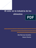 El Color en La Industria de Alimentos