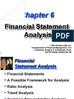 Financial Statement Analysis Financial Statement Analysis