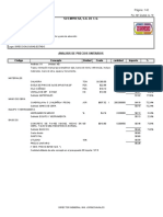 Matrices Presupuesto