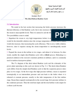 Lecture No.3 The Ideal Reheat Rankine Cycle