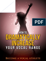 How To Dramatically Increase Your Vocal Range PDF