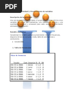 Actividad 2. Procesamiento de Variables - GC 269