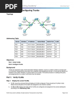 3.2.2.4 Packet Tracer - Configuring Trunks Instructions