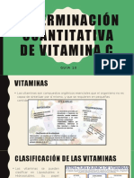 Guía 10 Determinación Cuantitativa de Vitamina C