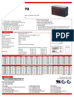 GP Series: Valve Regulated Lead Acid Battery