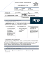 Carta Descriptiva Teologia Sistematica I Teologia Propia