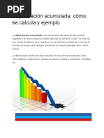 Depreciación Acumulada