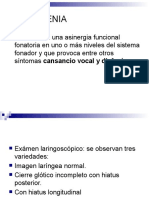 Disfonías Funcionales Continuacion Ele 2017