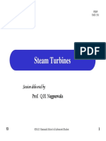 Steam Turbines Intro and Rankine Cycle