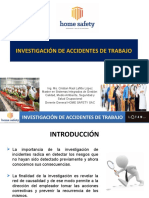 Investigación de Accidentes de Trabajo