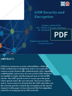 GSM Security and Encryption: Seminar Conducted by Mrs. SHILPA.K.R (Asst. Professor) Ms. BHARATI (Asst. Professor)