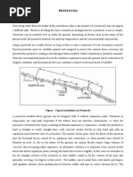 Penstocks: Figure: Typical Installaion of Penstocks