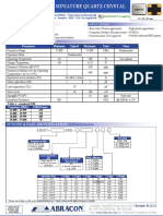 Standard Specifications:: Abm10 - MHZ