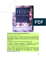 Edoc - Pub - A Dieta de Jesus e de Seus Discipulos PDF