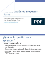 IO - Proyectos I