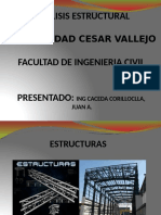 Analisis Estructural: Universidad Cesar Vallejo