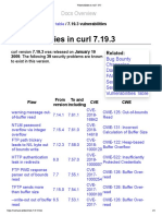 Vulnerabilities in Curl 7.19.3