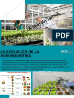 Evolución de La Agroindustria