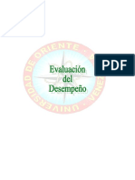 Evaluación de Dempeño