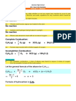 Topic 10 Alkane Tutorial