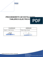 Procedimiento Montaje de Tableros Electricos