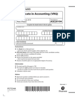 LCCI Level 3 Certificate in Accounting ASE20104 Jul-2018 PDF