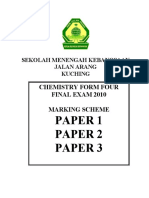 Form 4 Answer Scheme