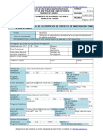 Proyecto de Investigación