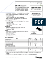 RF Power Field Effect Transistors: N-Channel Enhancement-Mode Lateral Mosfets