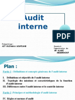 EXPOSE Audit Interne