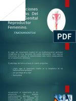 Malformaciones Congénitas Del Aparato Femenino TRATAMIENTO