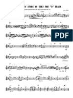 Swing Etude 4 - Trumpet PDF