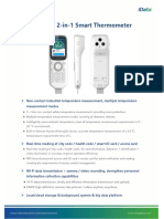 Idata 25T 2-In-1 Smart Thermometer