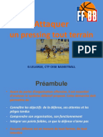 Attaquer Un Pressing Tout Terrain G LELARGE, CTF OISE BASKETBALL