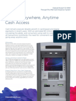 Provide Anywhere, Anytime Cash Access: Diebold Nixdorf CS 5550 Through-The-Wall Cash Dispenser System