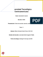 Tarea 1.1 El Arte de Escuchar Armonía, Melodía y Ritmo